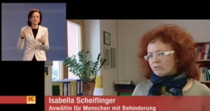 Mag. Isabelle Scheiflinger auf Kärnten Heute am 3.12.2010