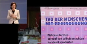 Plakat zum Tag der Menschen mit Behinderung 2010