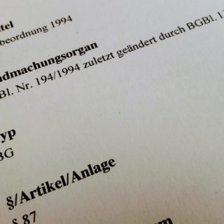 Gewerbeordnung 1994