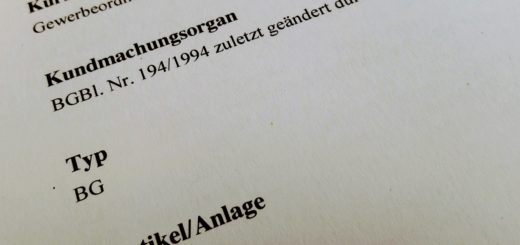 Gewerbeordnung 1994